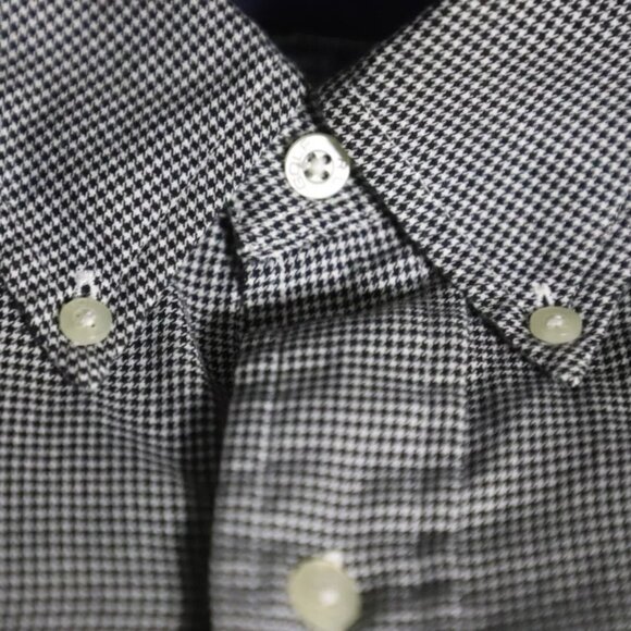 Ralph Lauren Golf Blake ButtonUp Shirt Men Gray Houndstooth Pony Logo Embroidery - Picture 5 of 10
